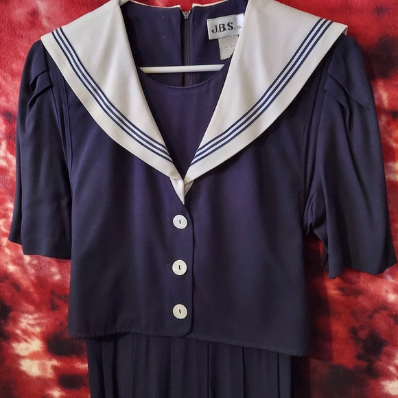 J.B.S. Dresses & Skirts - J.B.S. Navy and White Garment